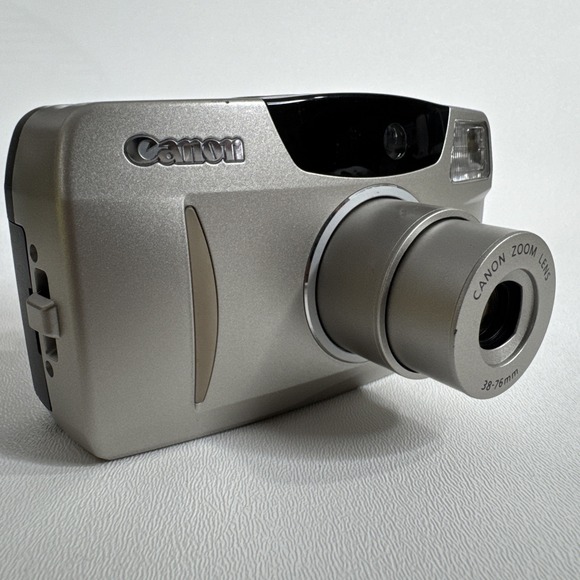 Canon Sure Shot 76 Zoom Point Shoot 35mm Film Camera - Tested! - Picture 1 of 16